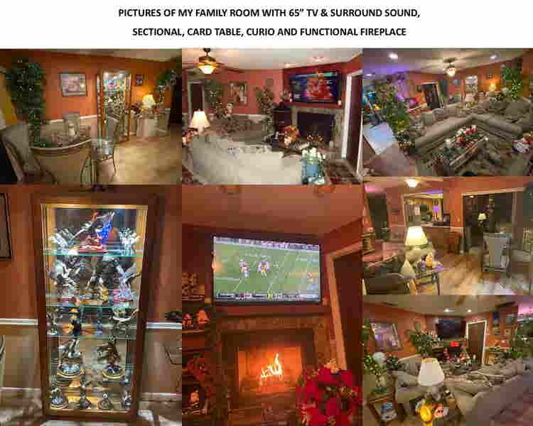 Lg Furn Rm in Comfy Home. See Pics!