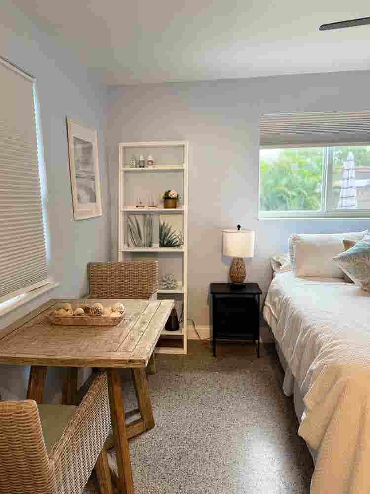 Charming Beach Vibe Guest Bedroom.