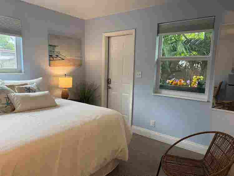 Charming Beach Vibe Guest Bedroom.
