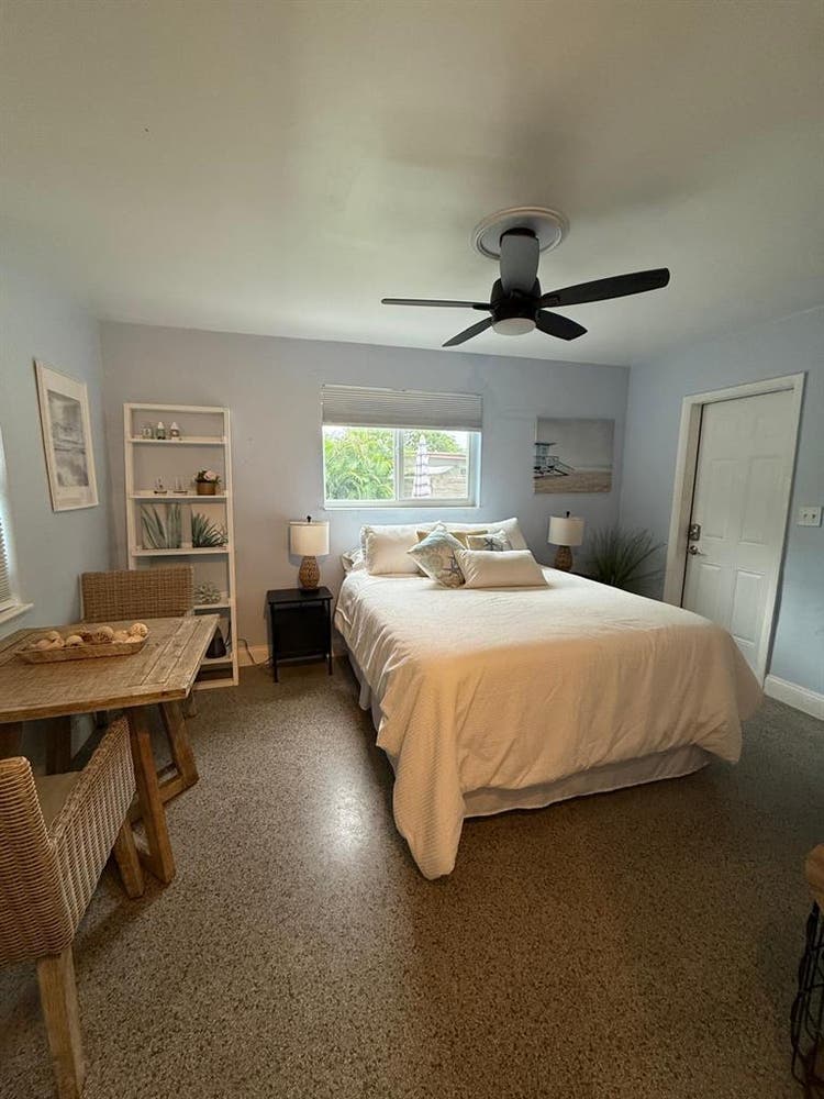 Charming Beach Vibe Guest Bedroom.