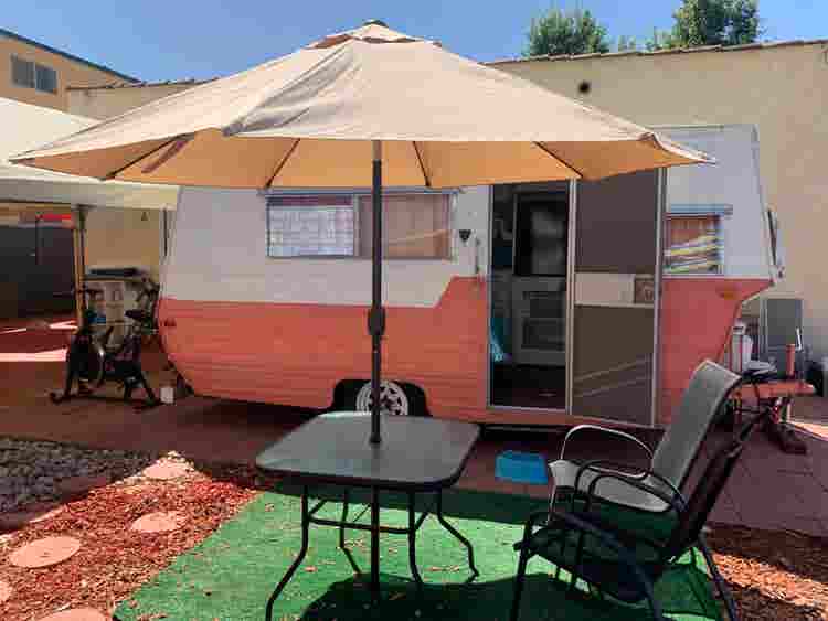 Vintage  Aristocrat Trailer