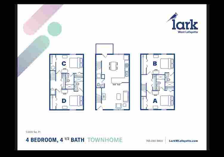 1BR w/private bath / share townhome