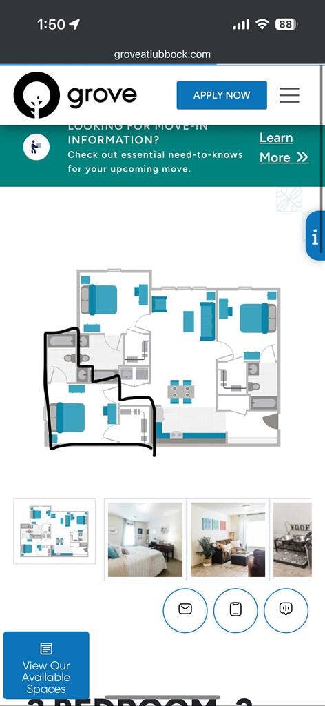Individual Room Lease Takeover