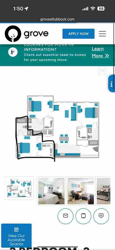 Individual Room Lease Takeover