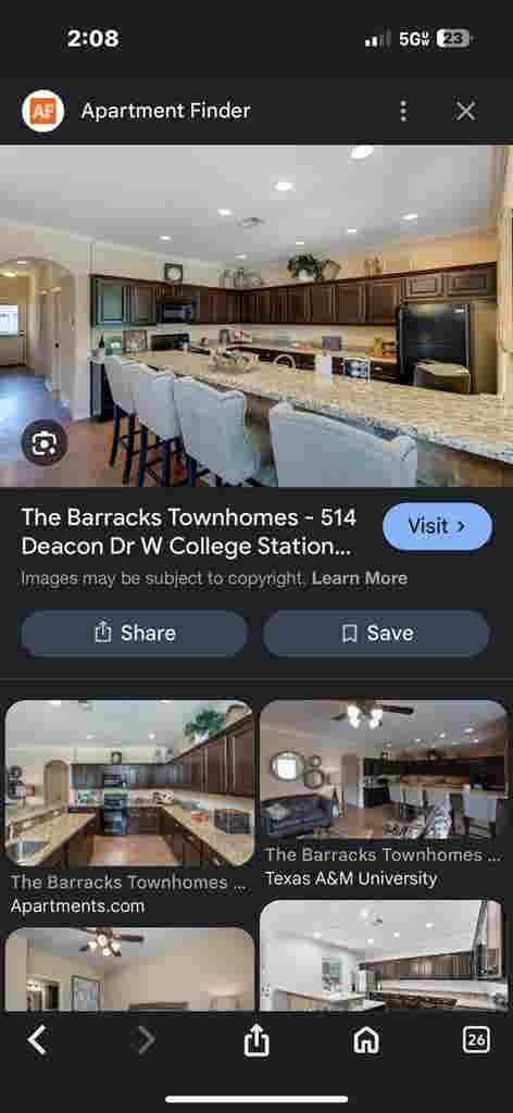 Sublease needed