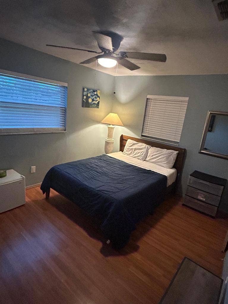 Room with bathroom
