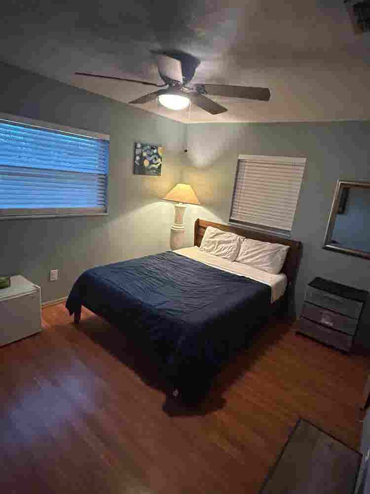 Room with bathroom