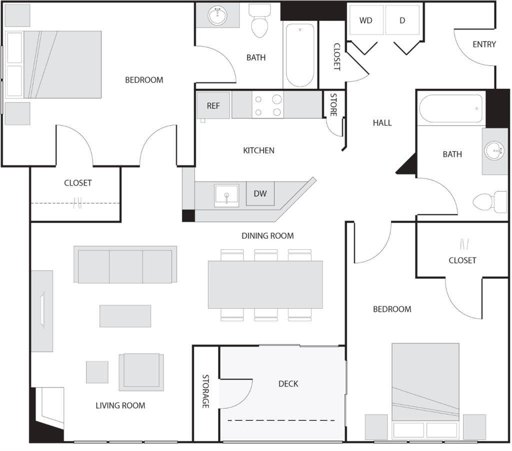 Spacious b at Presidio