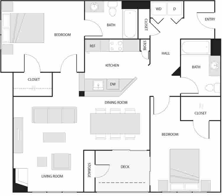 Spacious b at Presidio