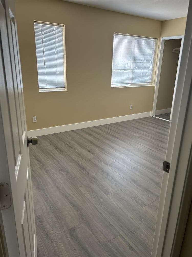 2 bedrooms with one bath