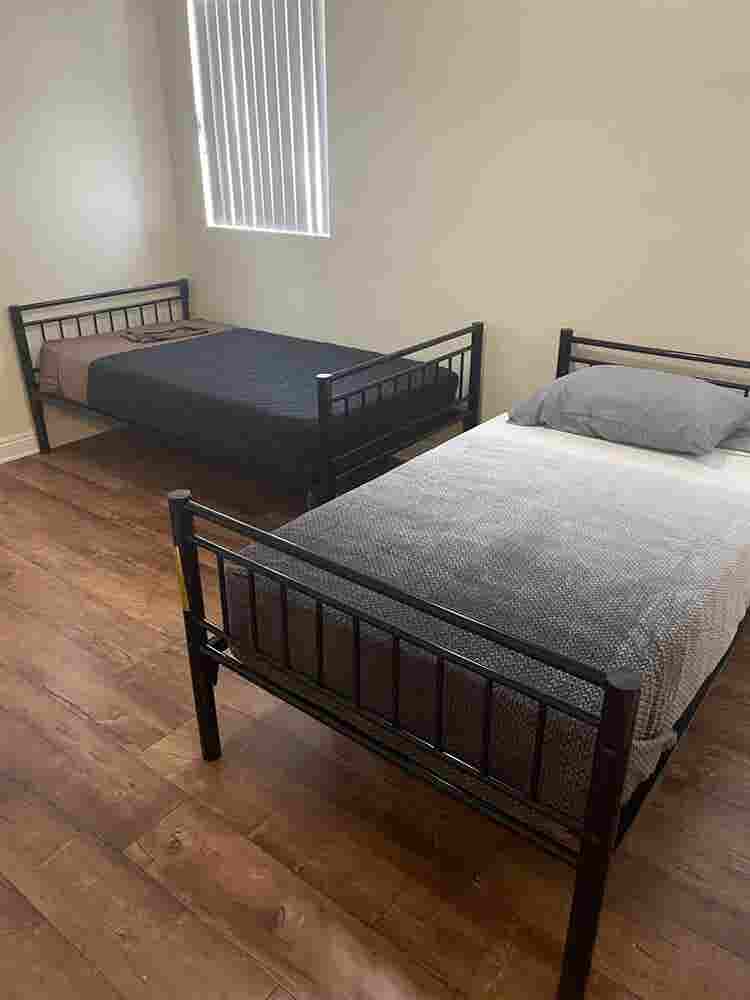 Shared and private rooms available