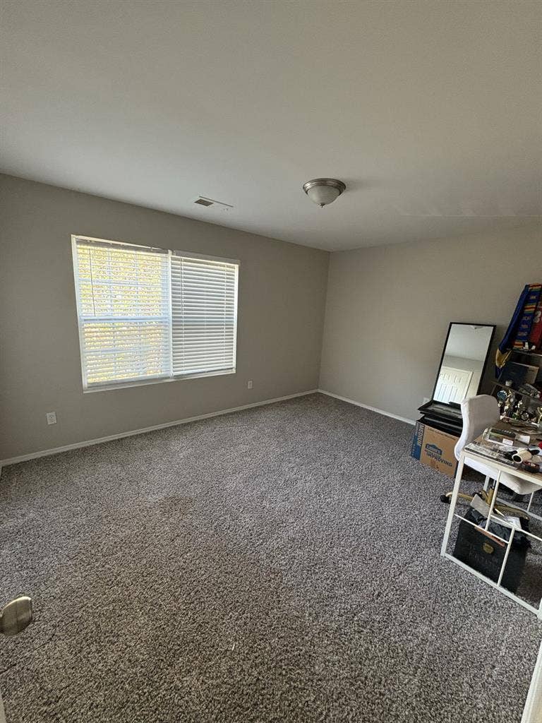 Room for one in a 3 bedroom house.