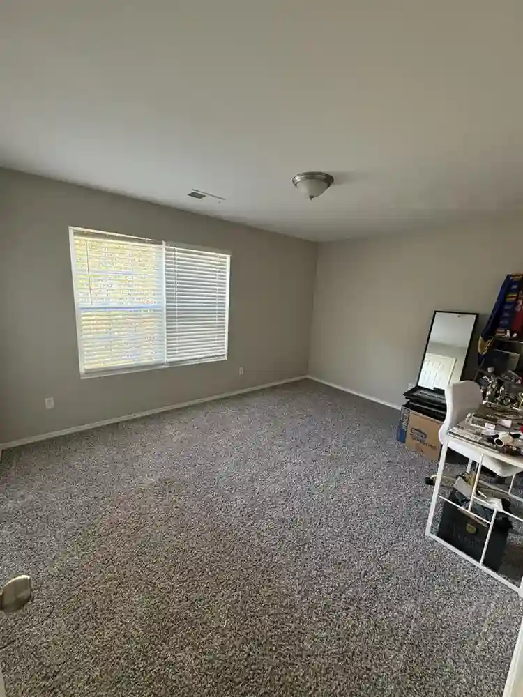 Room for one in a 3 bedroom house.