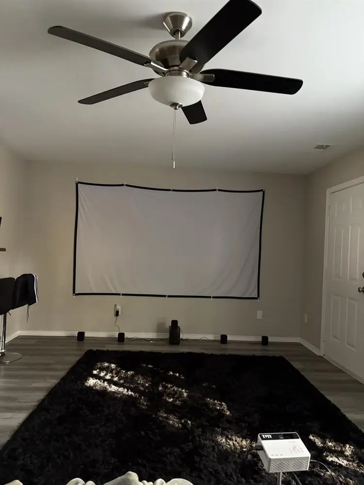 Room for one in a 3 bedroom house.