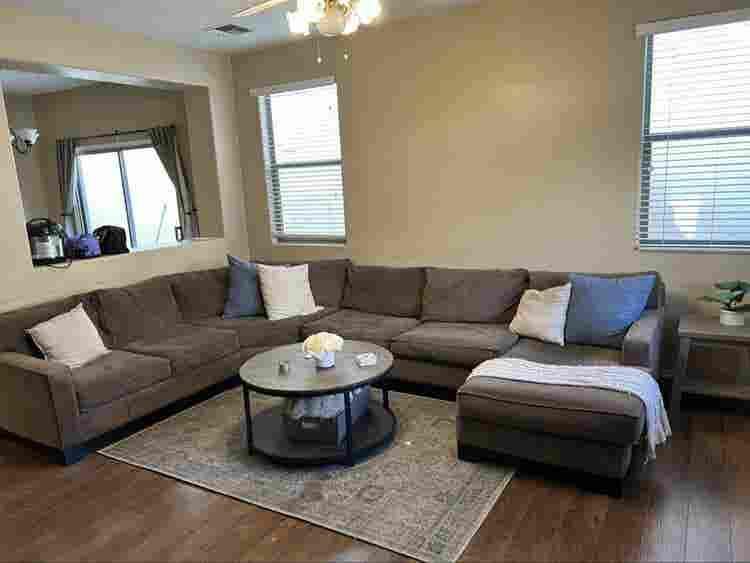 Master Bedroom in Gilbert Townhouse