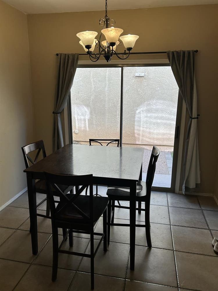 Master Bedroom in Gilbert Townhouse
