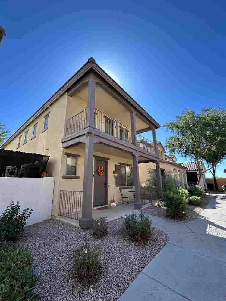 Master Bedroom in Gilbert Townhouse
