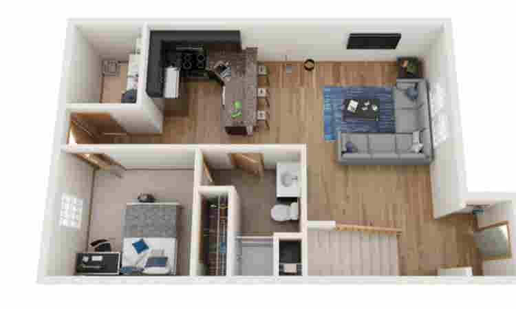 One bedroom for sublease