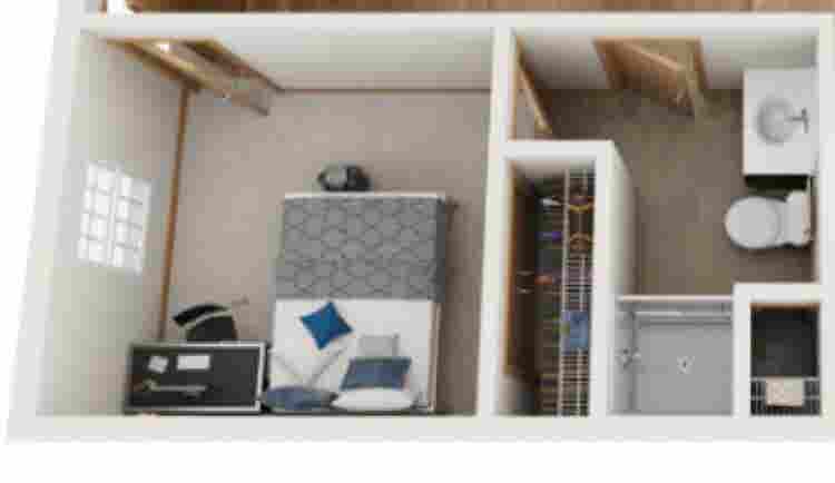 One bedroom for sublease
