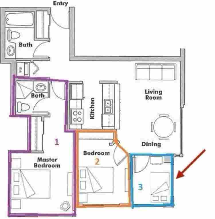 Downtown, Furnished Room