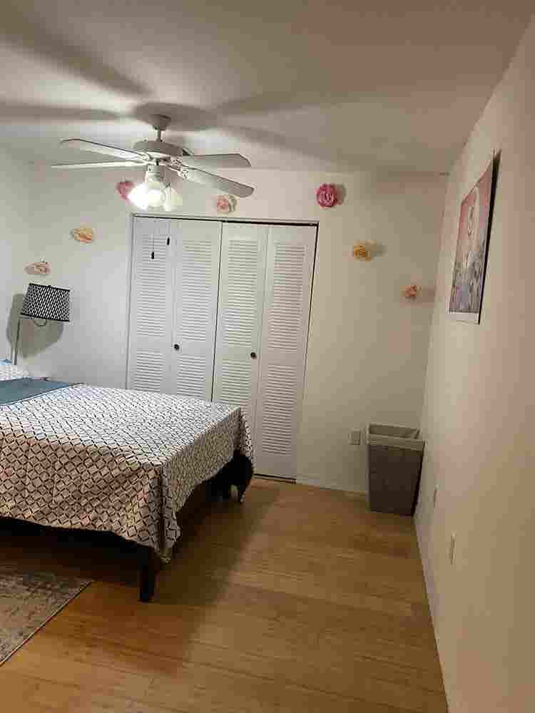 Lake facing room