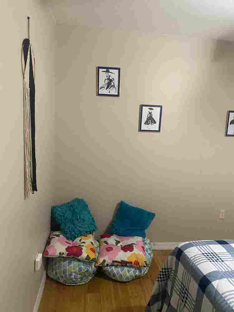 Lake facing room