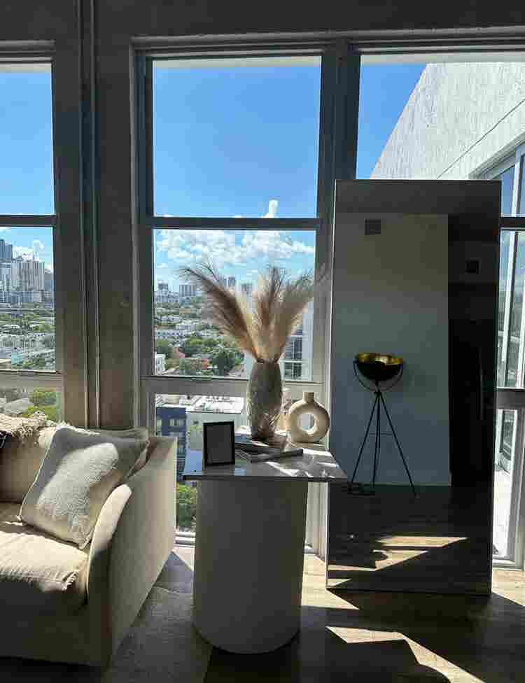 Master bedroom in Penthouse  Miami