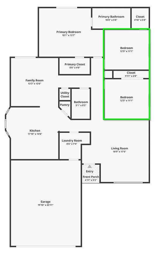East Tucson, choice of room