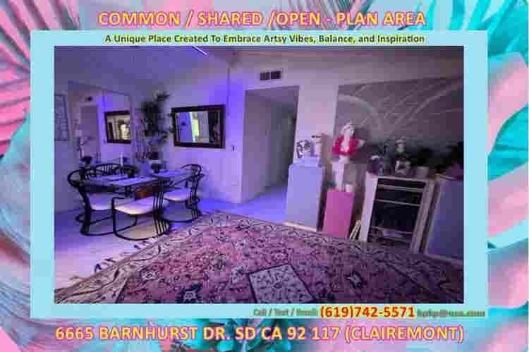 Spacious (sqft) in Female Only