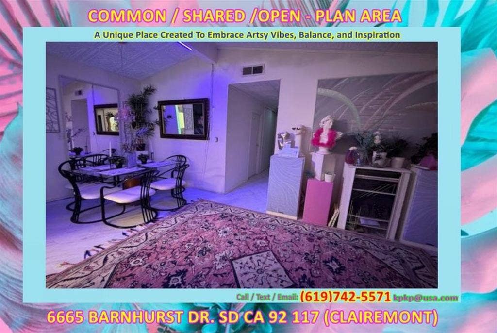 Room in  a Female Only Household