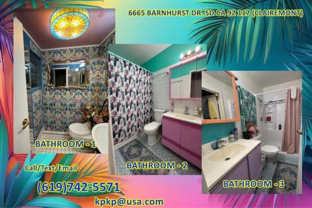 Room in  a Female Only Household