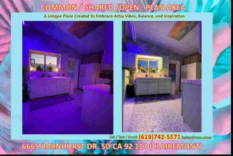 Spacious (sqft) in Female Only