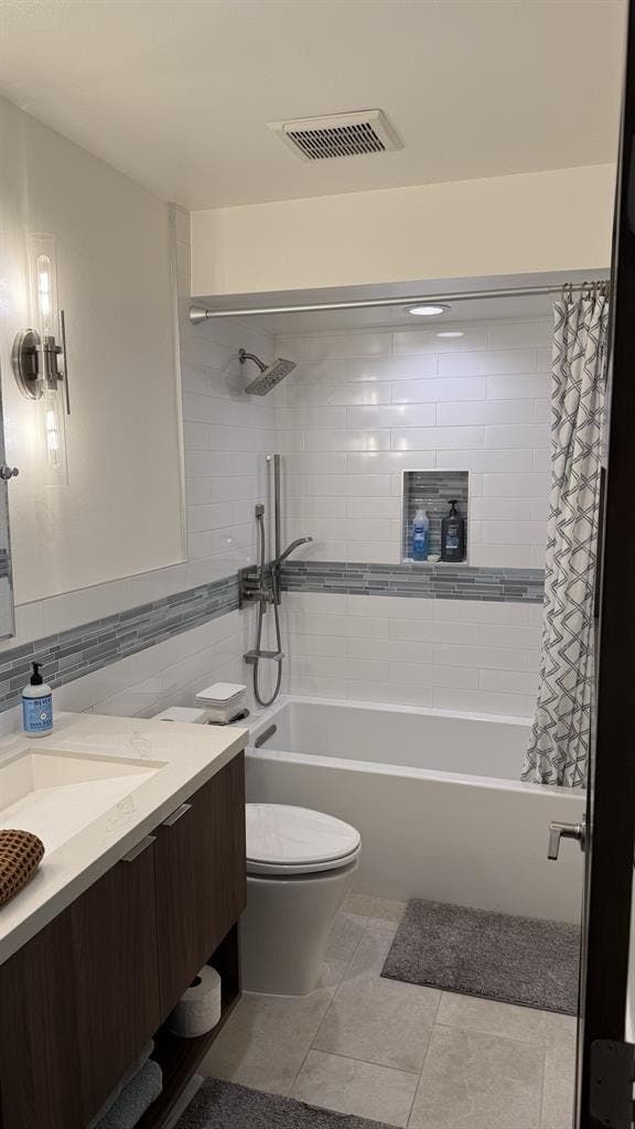 Private bedroom and bathroom