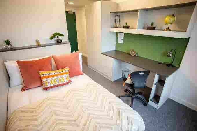 Comfortable room for student