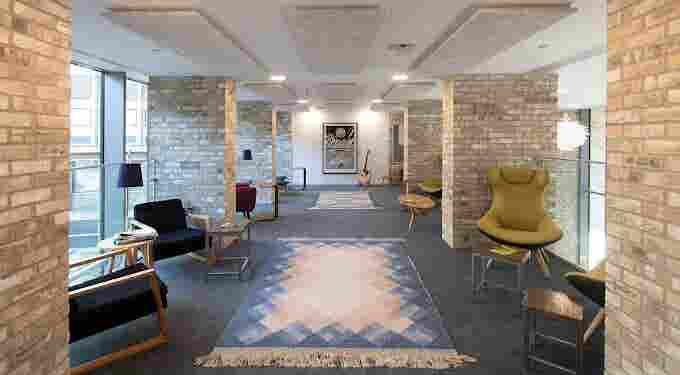 Comfortable room for student