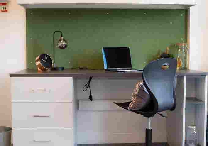Comfortable room for student