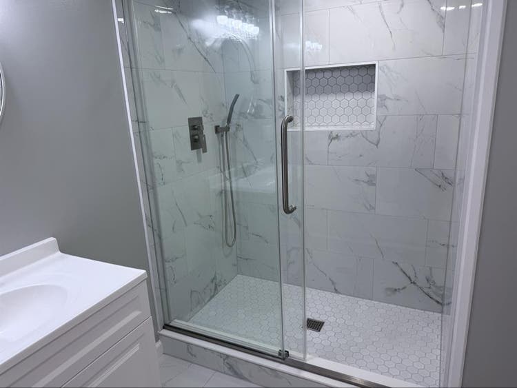 Spacious Bath