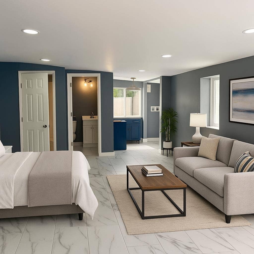 1BR with Private Bath & Laundry