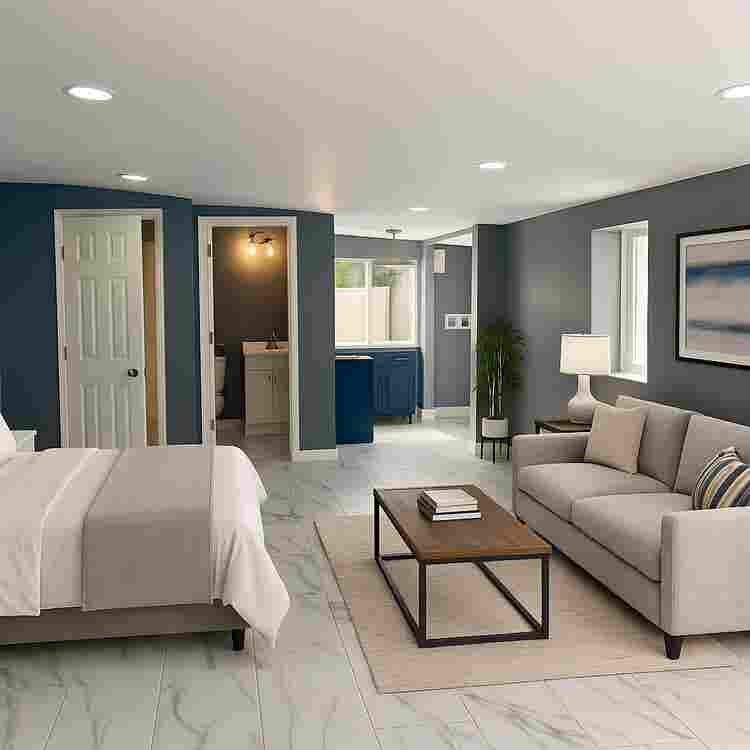 1BR with Private Bath & Laundry