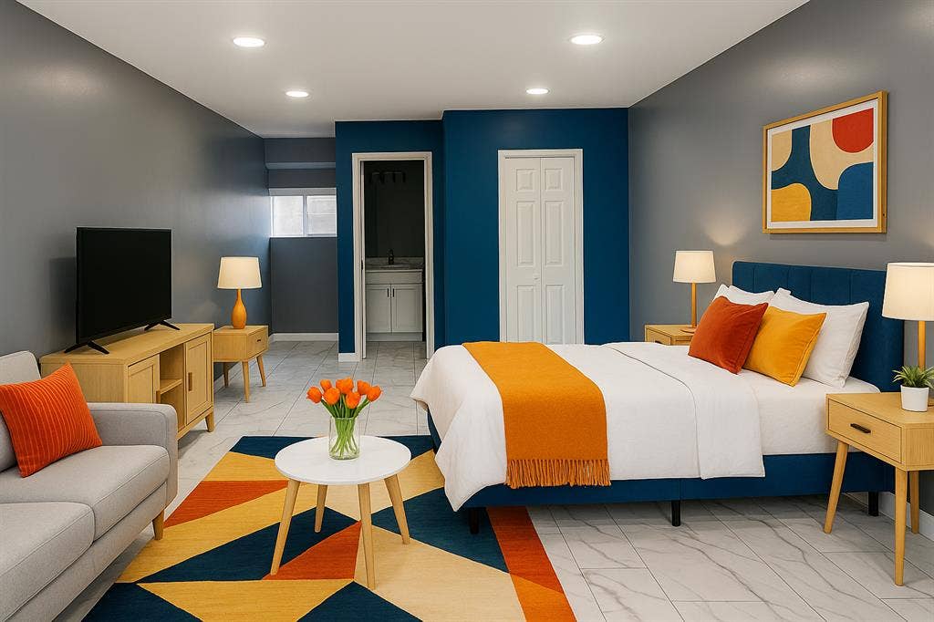 1BR with Private Bath