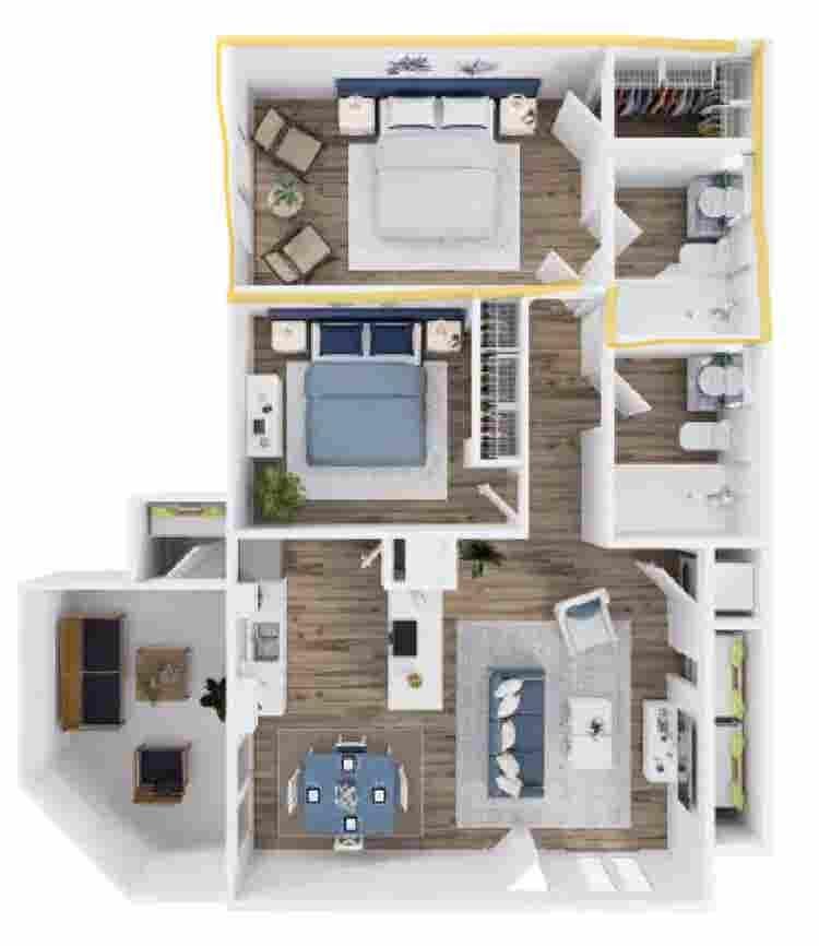 Private Master Bedroom + Own Bath