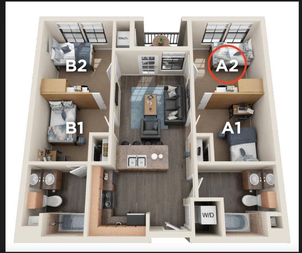 Summer  Sublease, Near SDSU