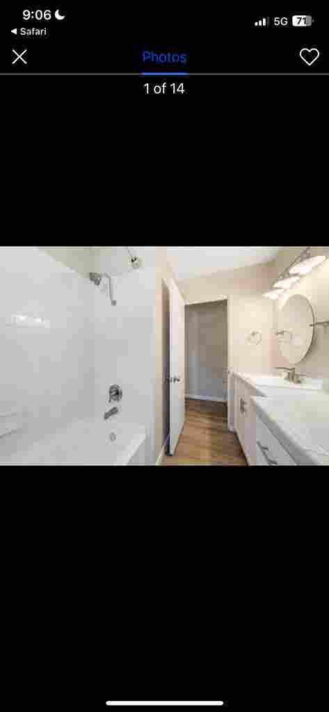 1 Bedroom apartment 
Sub let