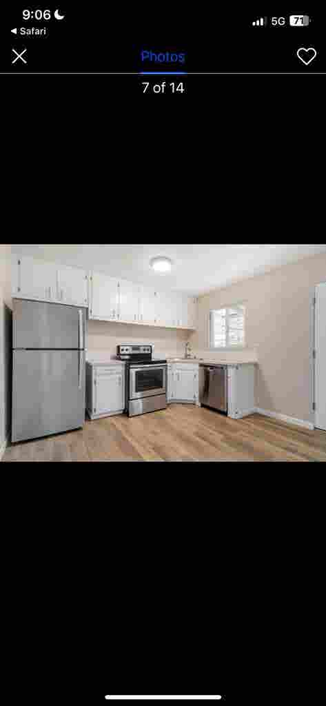 1 Bedroom apartment 
Sub let