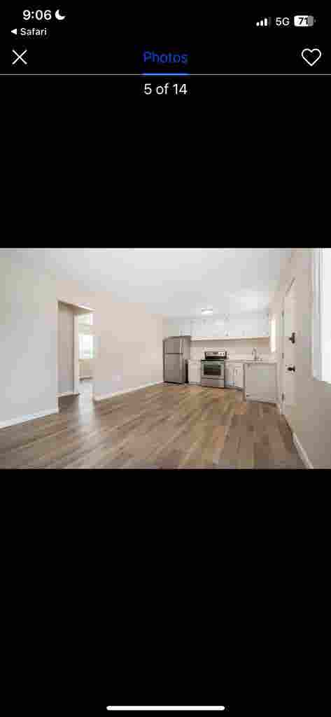 1 Bedroom apartment 
Sub let