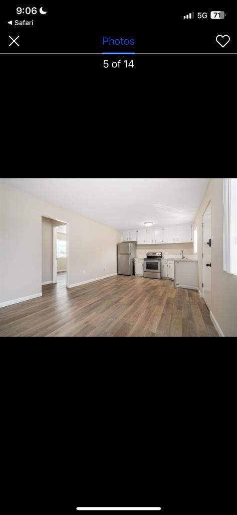 1 Bedroom apartment 
Sub let