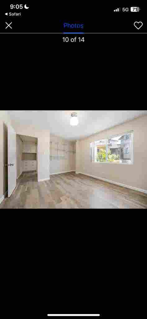 1 Bedroom apartment 
Sub let