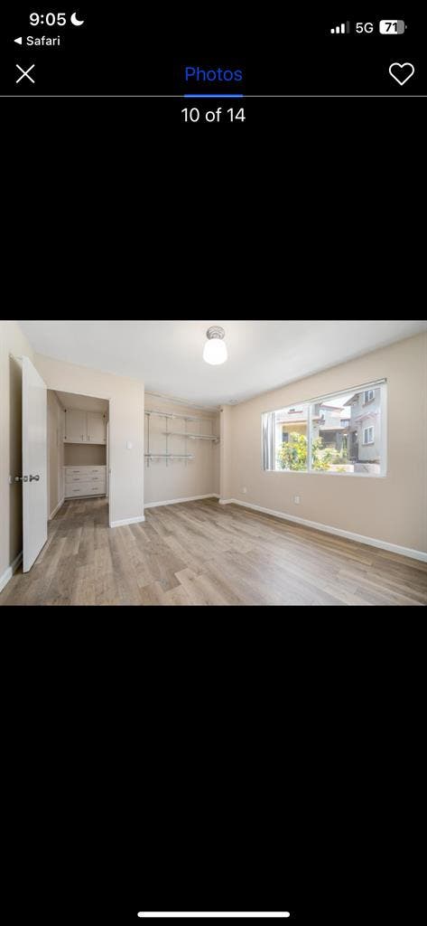 1 Bedroom apartment
Sub let