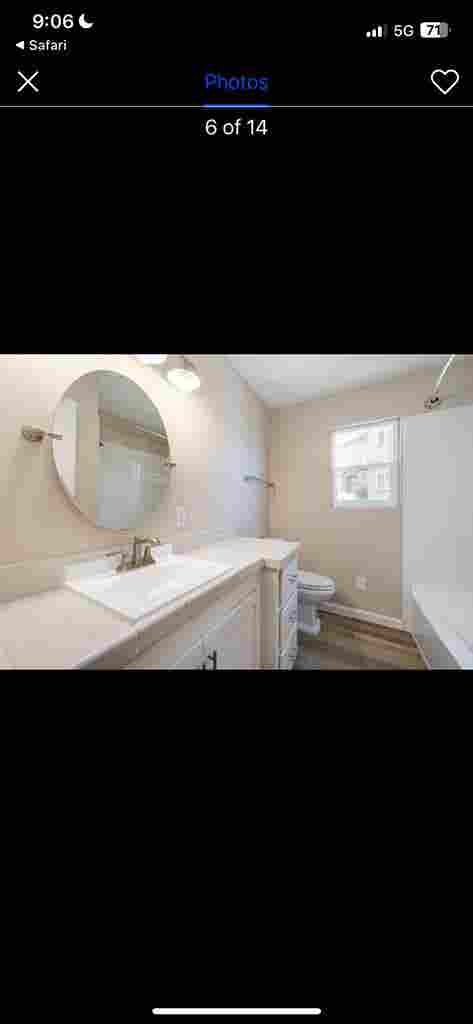 1 Bedroom apartment 
Sub let