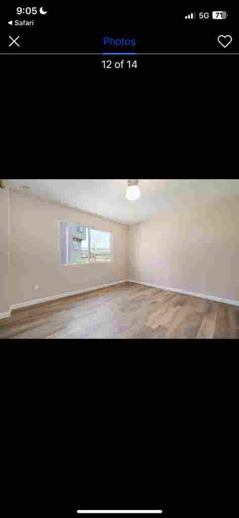 1 Bedroom apartment 
Sub let